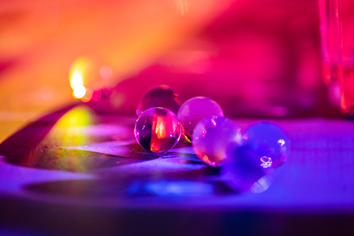 Abstract Bright Psychedelic Visuals